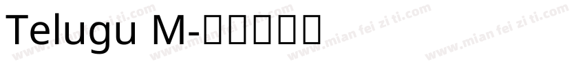 Telugu M字体转换